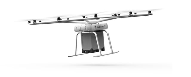 約200kg運べる巨大ドローン「VoloDrone」で重量物の物流輸送へ─「東京ベイeSGプロジェクト 先行プロジェクト」で採択