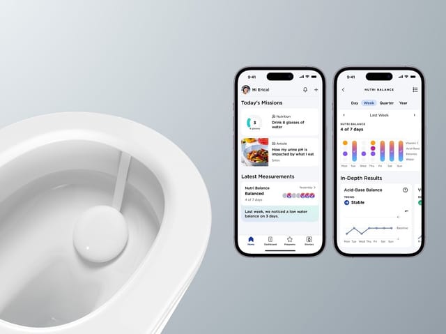自宅のトイレに設置するだけ、尿で健康管理できるデバイス「U-Scan（ユースキャン）」をCES 2023で発表