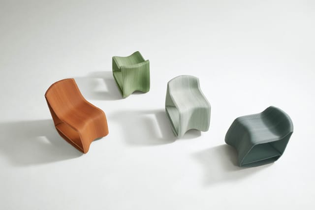 3Dプリンターで製造するエコな家具