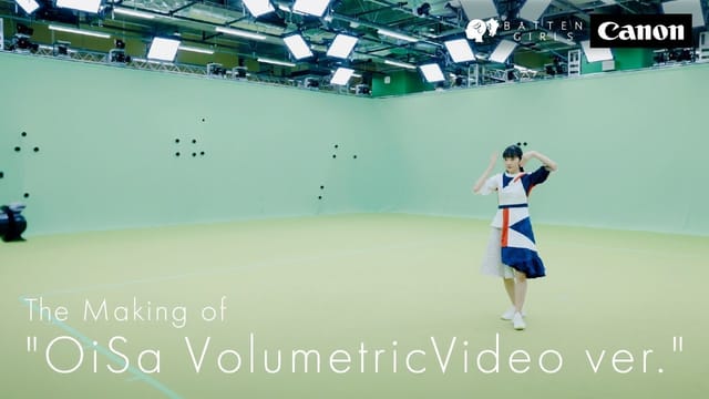 Canon × ばってん少女隊『OiSa Volumetric Video ver.』