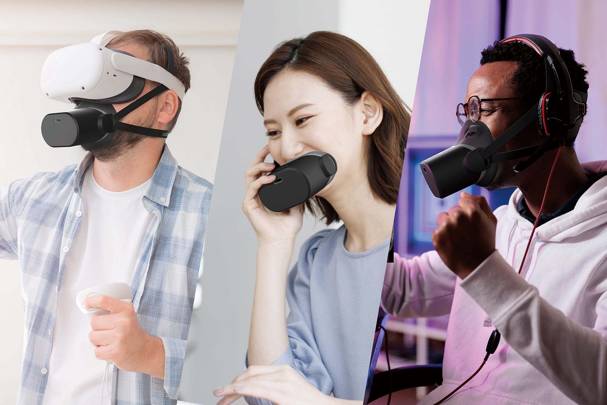 日本発メーカーShiftall (シフトール)、CES2024でワイヤレス防音マイク