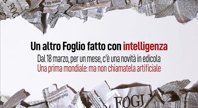 イタリアの日刊紙、世界初となるAI生成記事のみで構成した新聞を発行開始