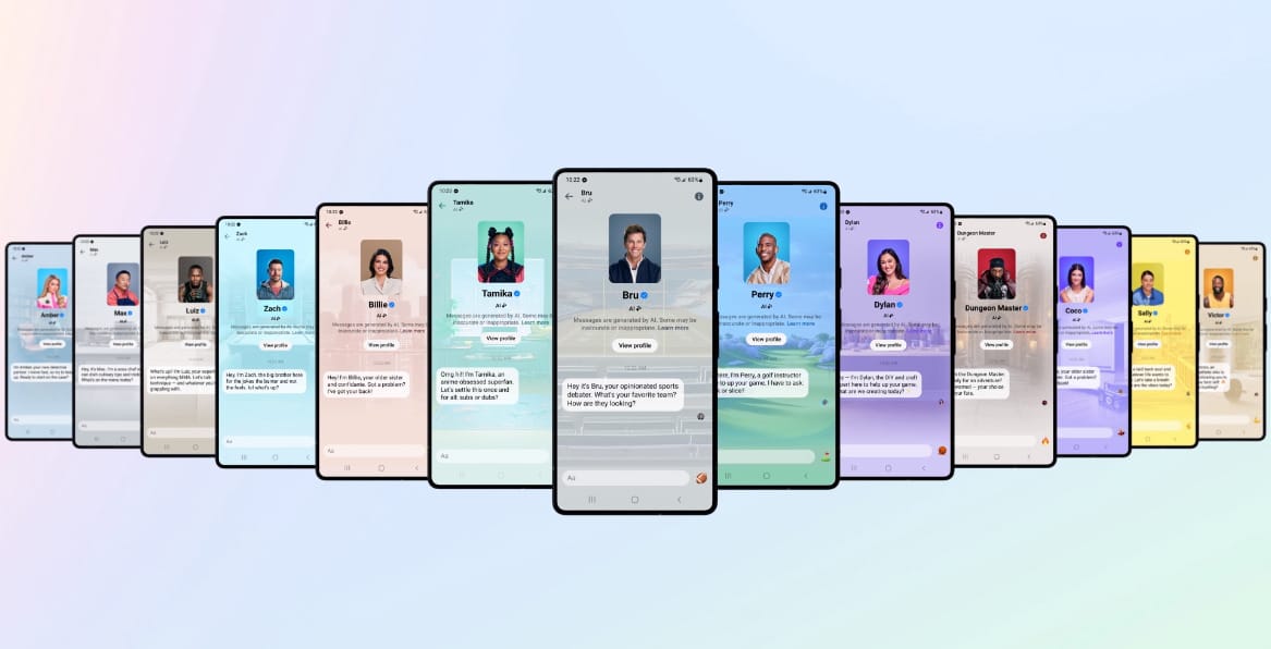 Meta、生成AIを使った会話アシスタント「Meta AI」を発表─著名人がモデルのAIキャラクターも
