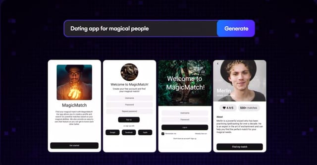 世界初の、テキストからWebデザインを生成するAI UIジェネレーター「Autodesigner」、誰でも使用可能に