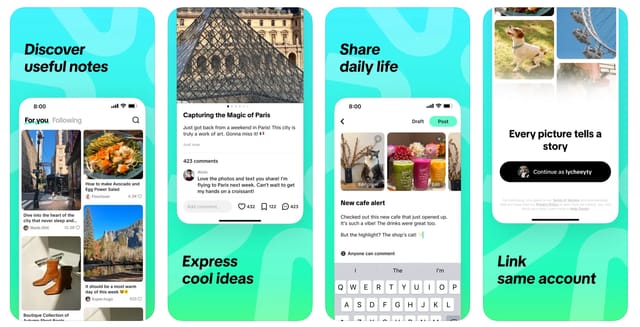 TikTok、Instagramのように写真とテキストを投稿できる写真アプリ「TikTok Notes」を発表