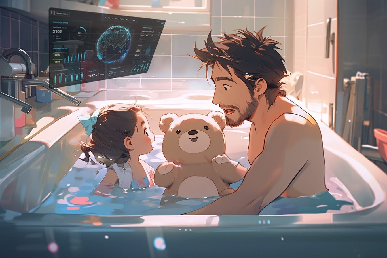 ふわふわな毛なのに“濡れない”ぬいぐるみ「Waterproof BEAR」