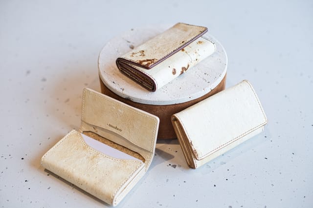 石油成分無しの天然キノコ由来の「マッシュルームレザー名刺入れ」 Makuakeで先行販売がスタート