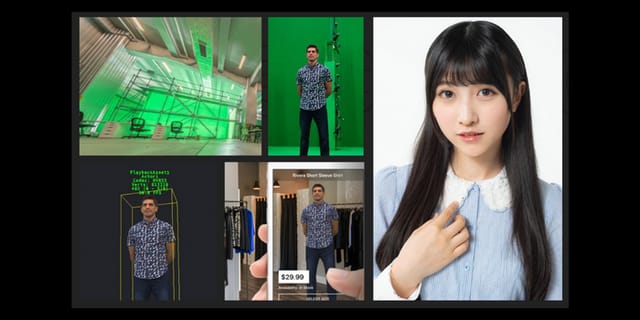 国内初、AR/VRを利用し3Dビデオで立体的にあらわれるリアルタイム配信イベントを開催