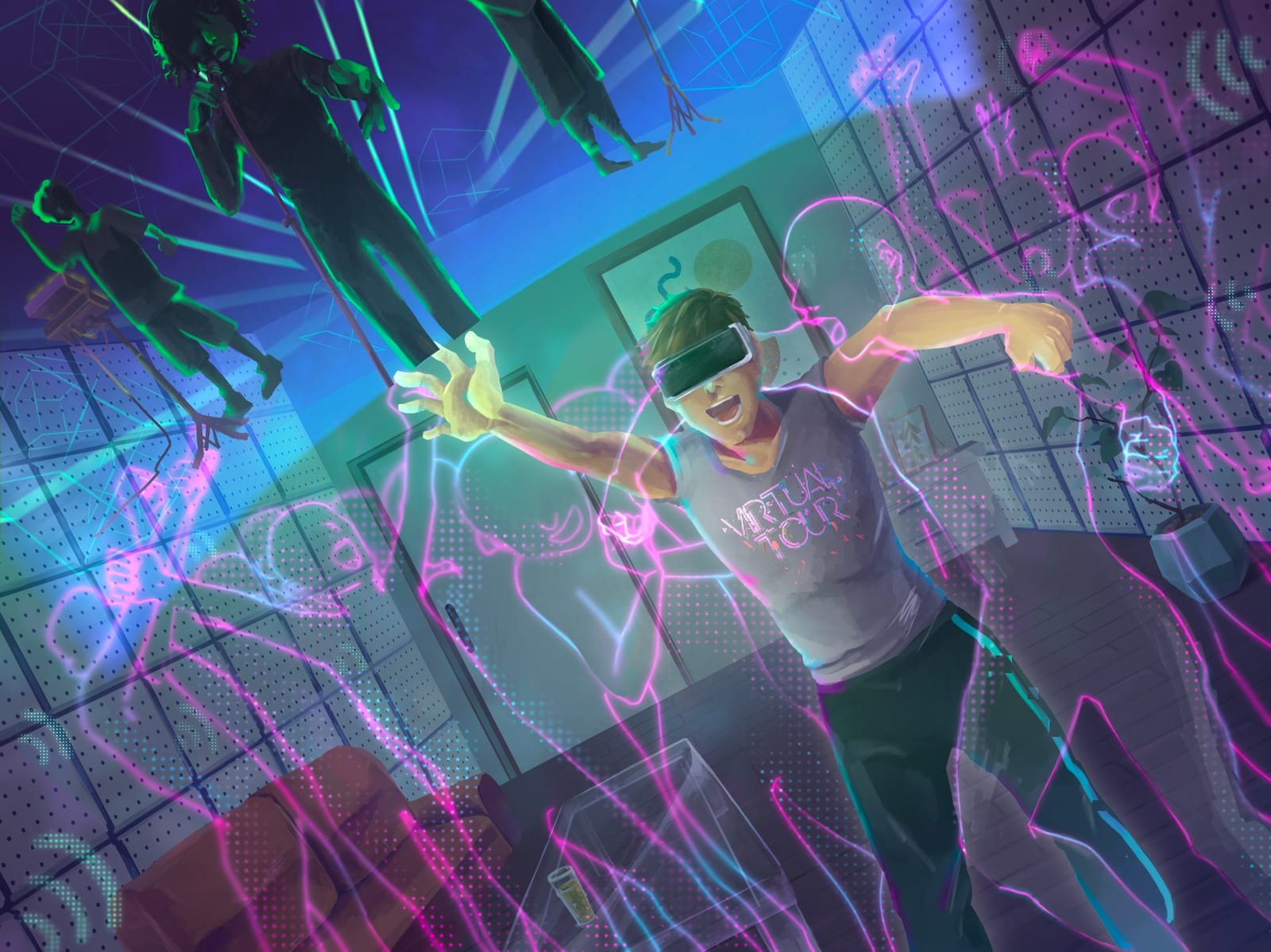 超満員のダンスフロアが自室に出現する「Emerge DISCO」
