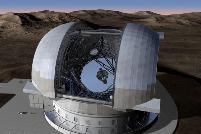主鏡の直径が39メートルの超大型望遠鏡、チリで建設中―Extremely Large Telescope