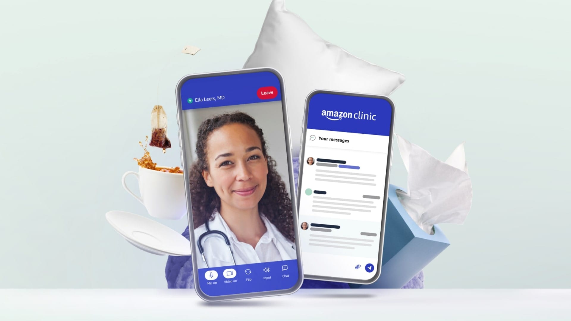 アマゾン、オンライン診療サービス「Amazon Clinic」を全米50州に展開─24時間365日、医師にアクセス可能