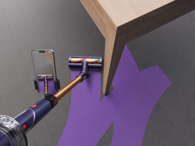 ダイソン、掃除した場所をリアルタイムで可視化するARツール「Dyson CleanTrace」を発表