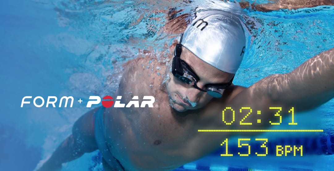 スポーツテクノロジー企業FORM、AR機能搭載の水泳用ゴーグル「Form Swim Goggles」を発表