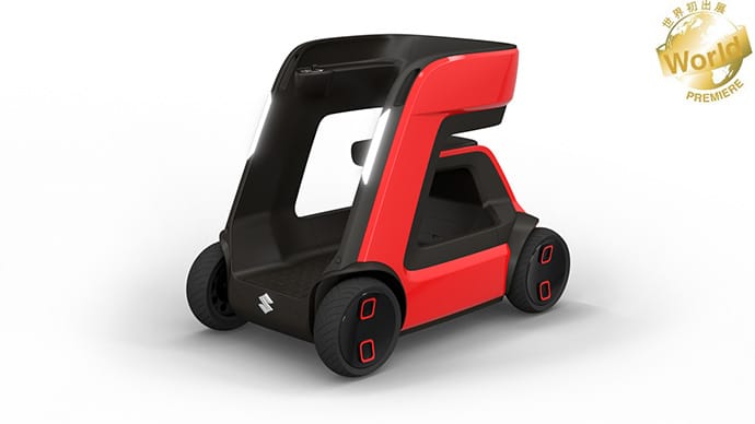 スズキ、4種の次世代電動モビリティを世界初公開─「JAPAN MOBILITY
