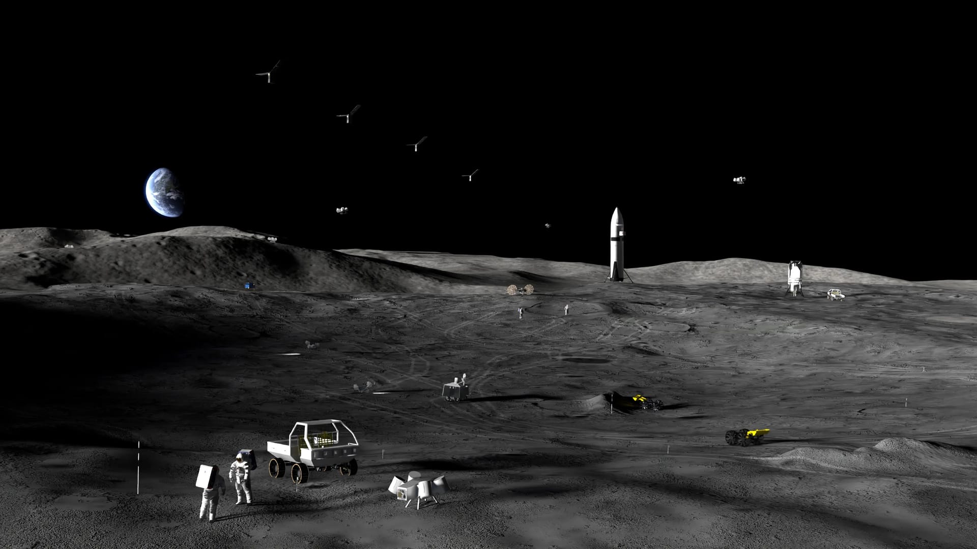 Moon Base（月面基地）