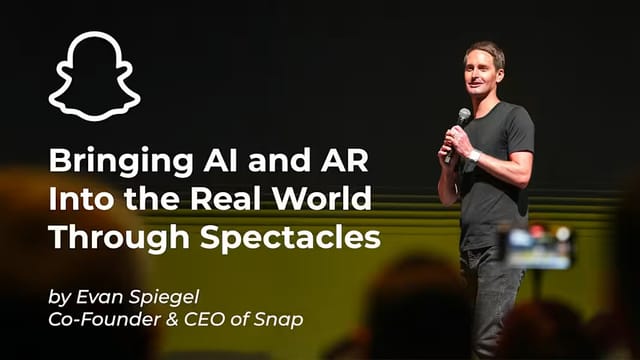 Snap、次世代ARグラス「Specs」発表―AIアシスタンス搭載、2026年発売予定