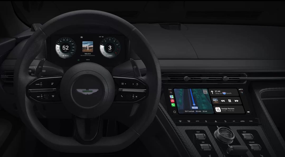 Apple、次世代の車載機能「CarPlay Ultra」提供―アストンマーチンから順次展開