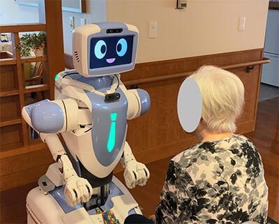 川崎重工、認知症特有の会話に対応するソーシャルロボットを開発中―介護現場の負担を軽減