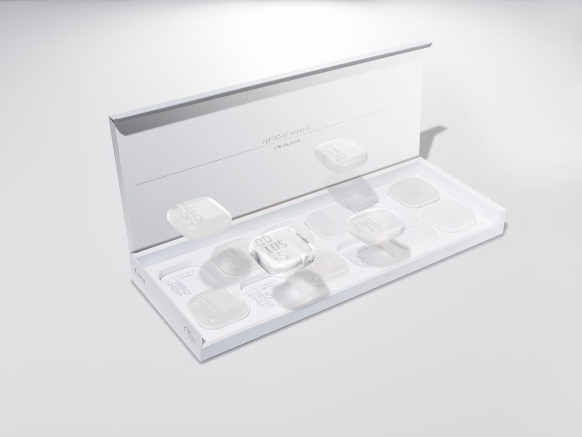 HAPTICS OF WONDER 12触αGEL見本帖