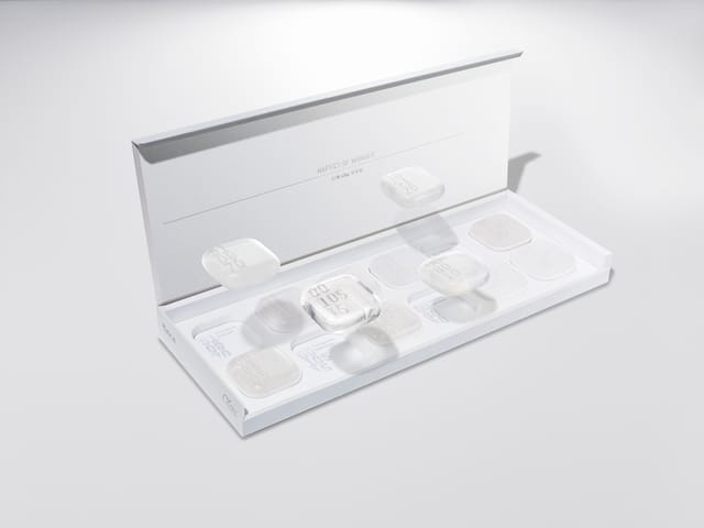 感性素材「αGEL」を用いた感触の見本帖
