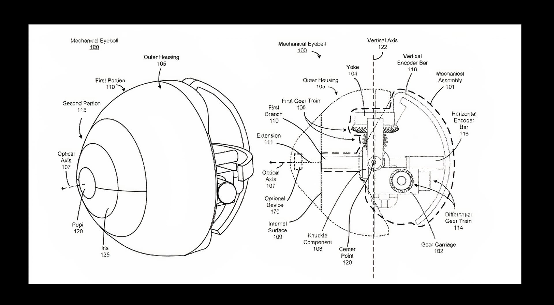 Metaがメタバースの世界と繋がる金属製ロボット目玉｢Mechanical eyeball 100｣の特許を取得