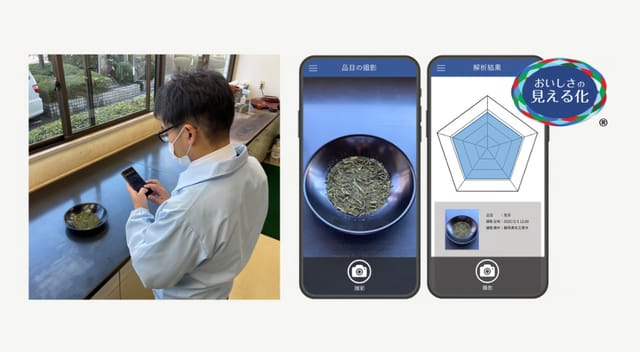 AI 画像解析を活用した荒茶の品質推定技術