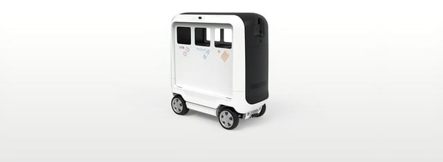 ラストワンマイル物流を変える自律走行ロボット