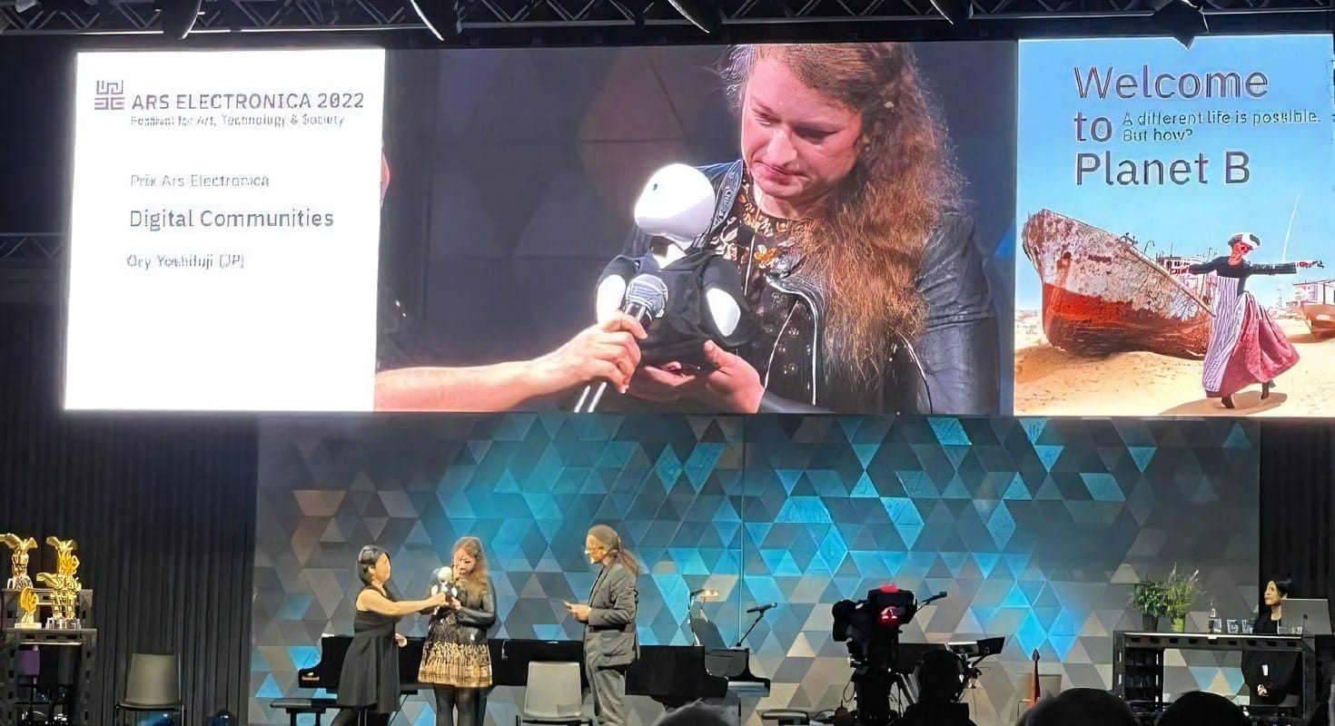 オリィ研究所の「分身ロボットカフェDAWN ver.β」、Prix Ars Electronica 2022でデジタルコミュニティ部門の最高賞を受賞
