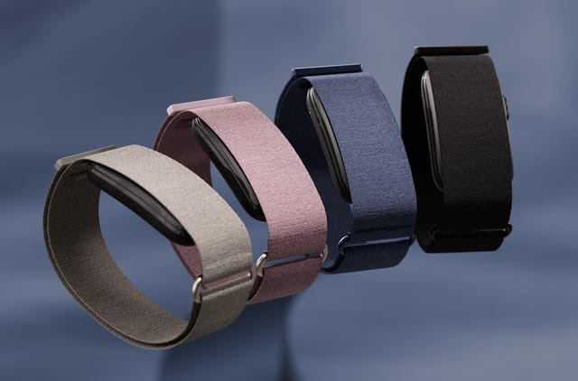 Garminの計測機能を搭載したバンド型ヘルス＆フィットネストラッカー