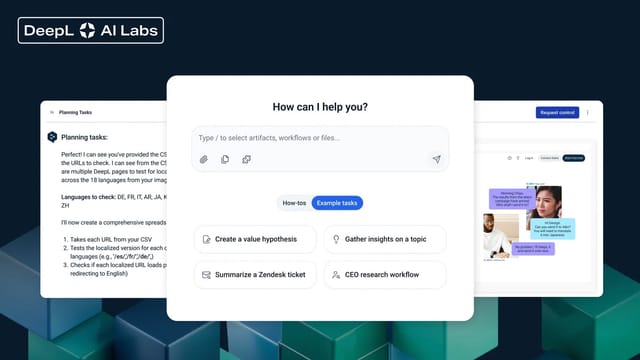DeepL、企業向け自律型エージェント「DeepL Agent」を発表―財務、営業など幅広い業務に対応