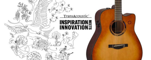 デジタル技術とヤマハ独自技術「TransAcoustic」を搭載したギター