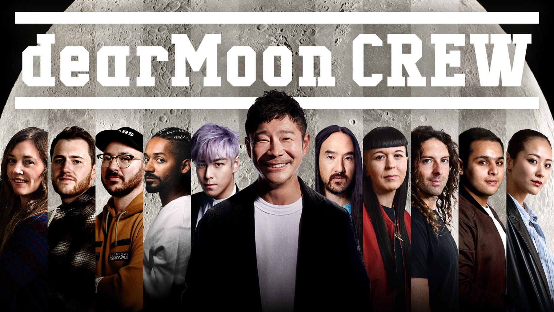 前澤友作氏、民間人初の月周回旅行「dearMoon」の搭乗者を発表─BIGBANGのT.O.P氏ら8人