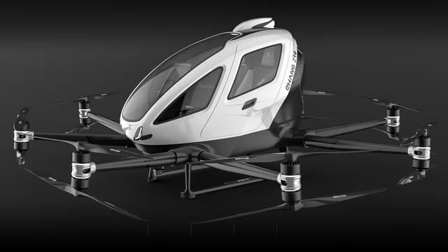 パイロット不要で2人を乗せて空を飛ぶ、世界初の型式証明取得eVTOL