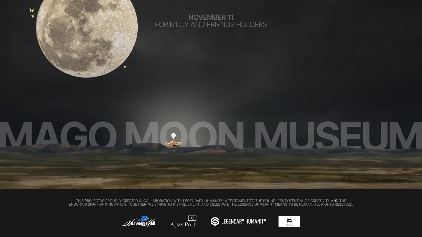 MAGO CREATION、オンライン美術館 「MAGO Moon Museum」 をオープン―長坂真護氏のアートと哲学を世界中から鑑賞可能に