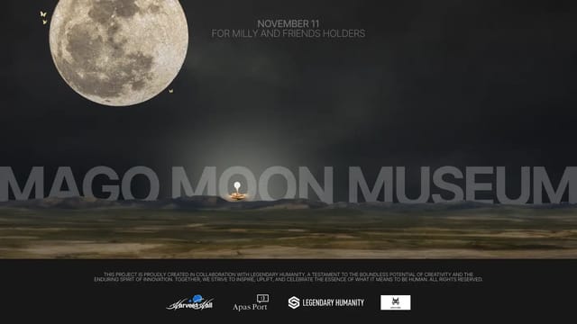MAGO CREATION、オンライン美術館 「MAGO Moon Museum」 をオープン―長坂真護氏のアートと哲学を世界中から鑑賞可能に